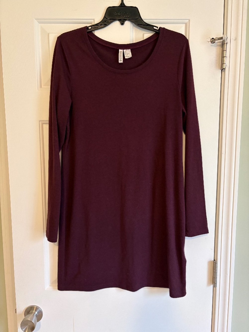 Long sleeve mini dress
